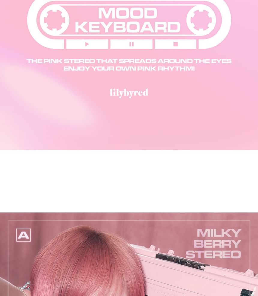 lilybyred - Mood Keyboard Mixtape Editie - 2 Types