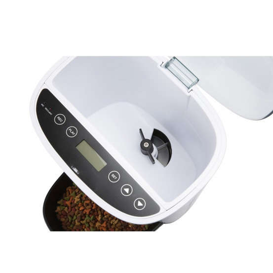 Distributeur de croquettes programmable eyenimal small pet feeder
