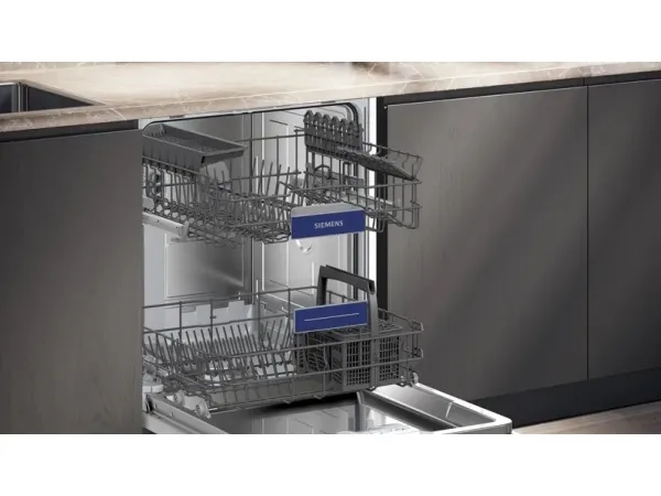 Siemens iQ300 SN63EX04TE, Fuldt indbygget, Fuld størrelse (60 cm), Knapper, 1,75 m, 1,65 m, 1,9 m
