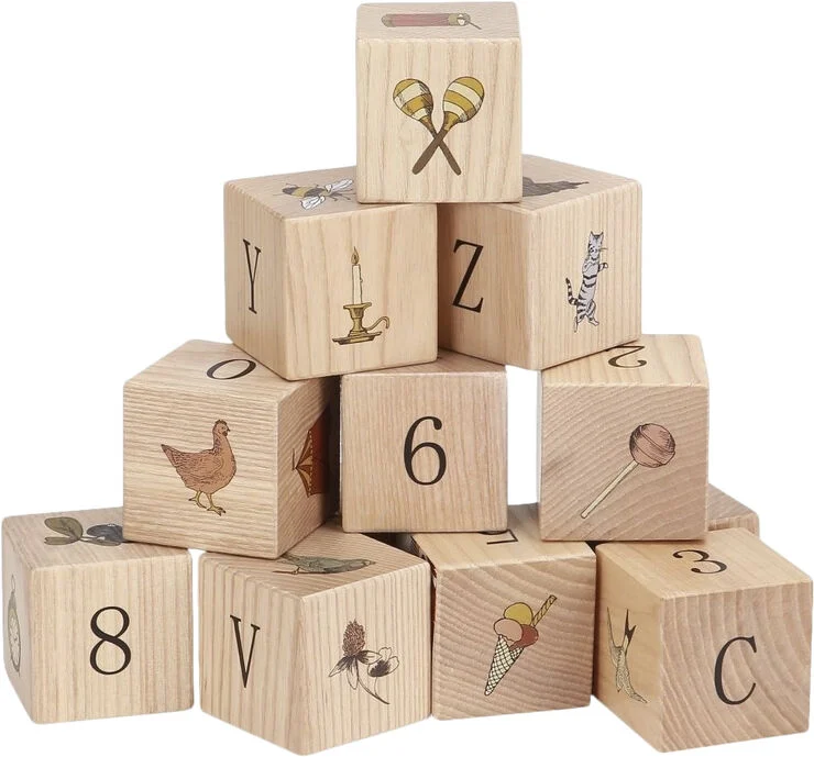 Konges Sløjd WOODEN BLOCKS Multi