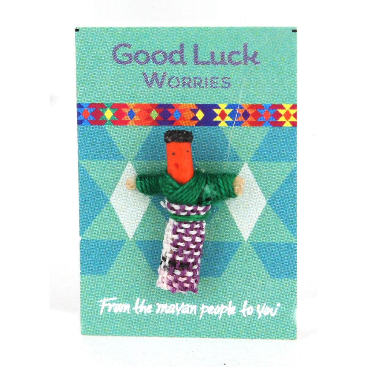 Mini poupée porte-bonheur From the Mayan people to you