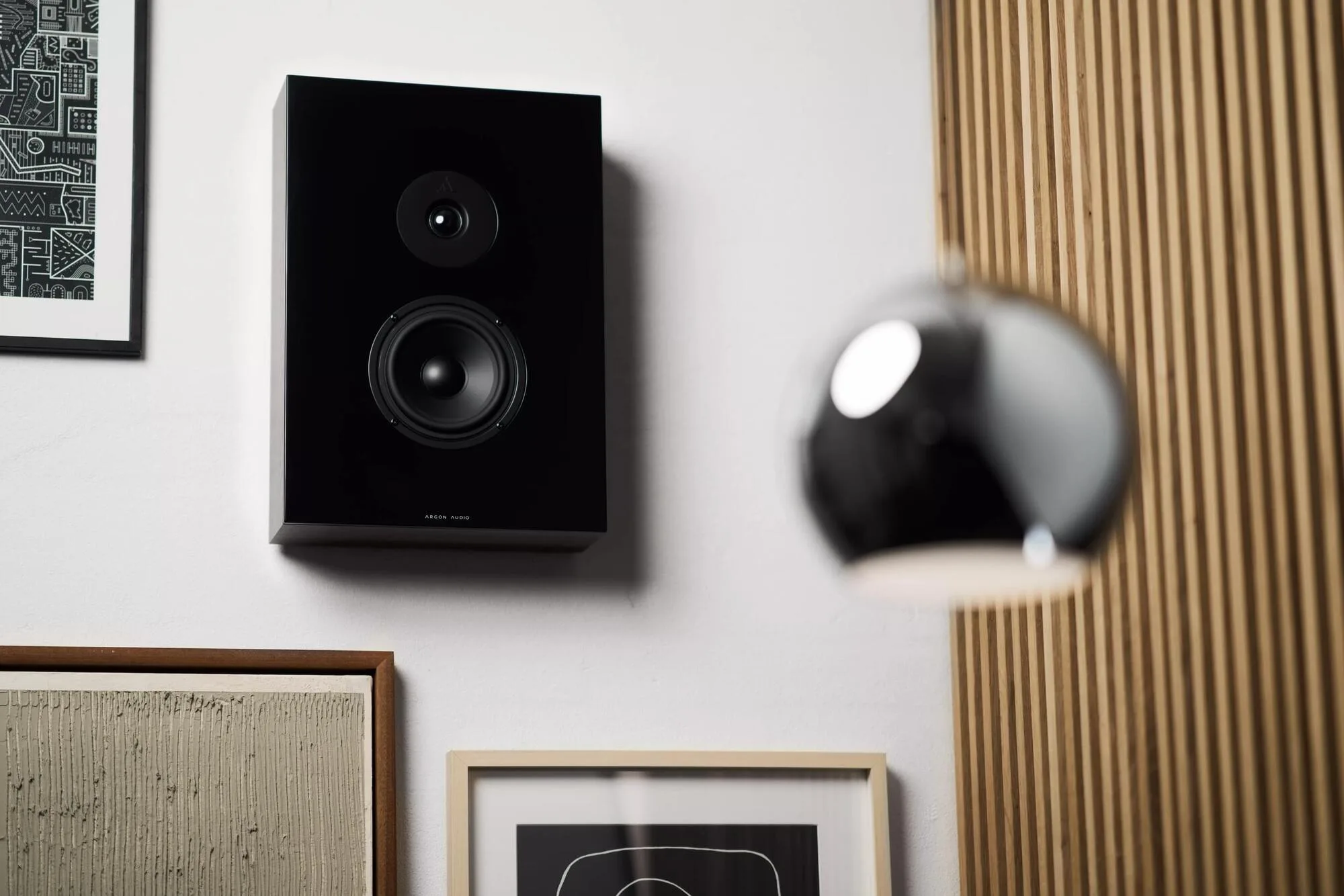 Argon Audio Forus 5 Wall Noir (la paire) Enceintes murales