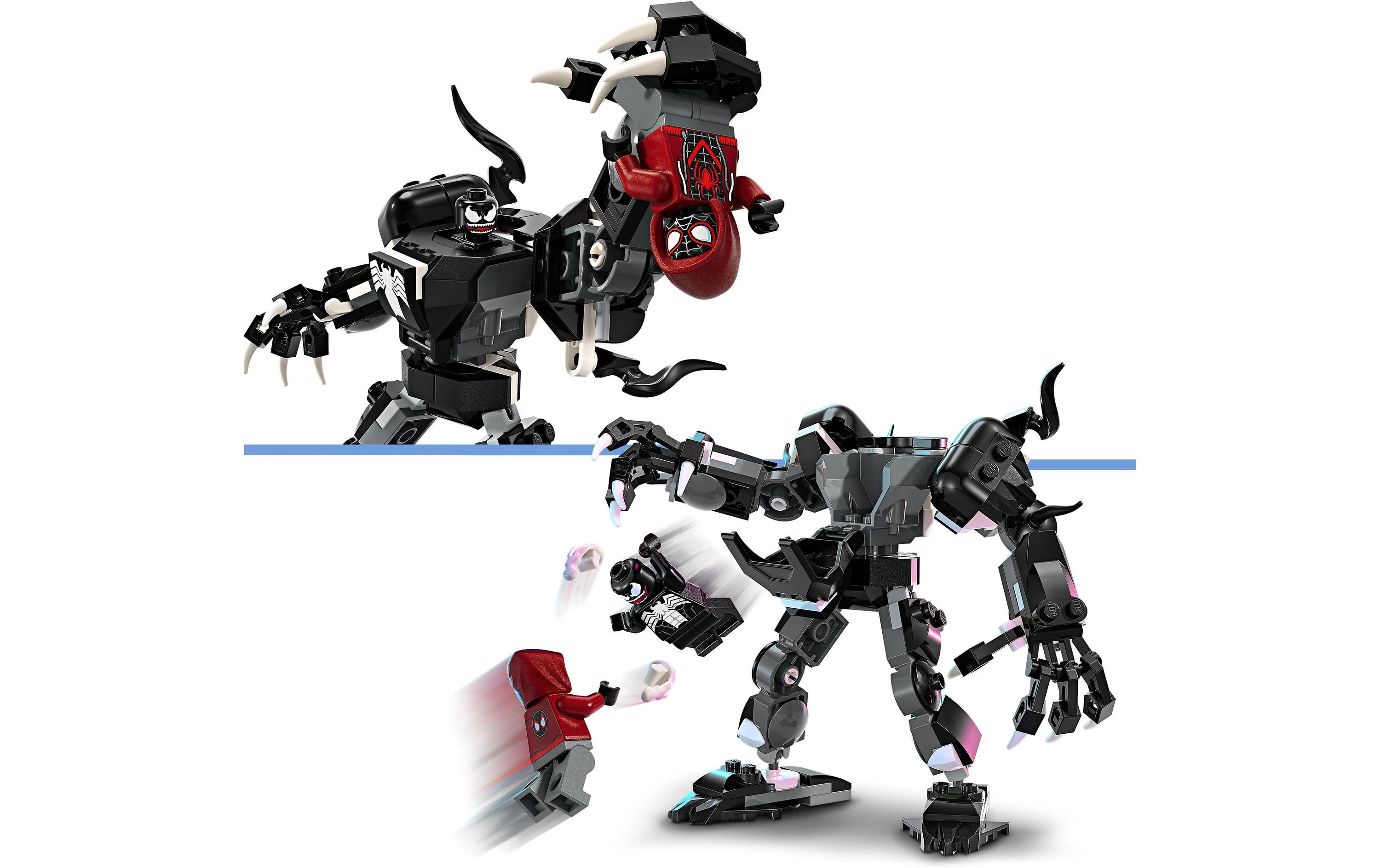 Marvel Venom Mech vs. Miles Morales 76276Baubares Superhelden-Spielset