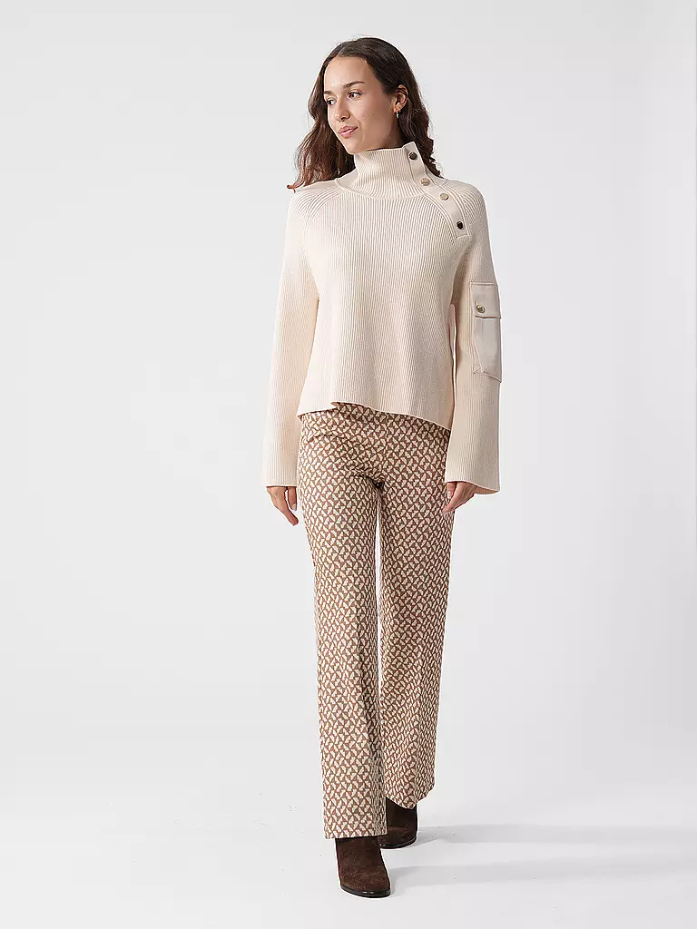 LIU JO Rollkragenpullover creme
