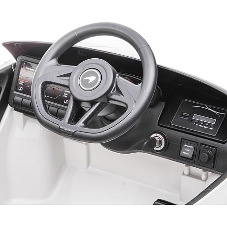 McLaren GT hvid elektrisk bil 12V