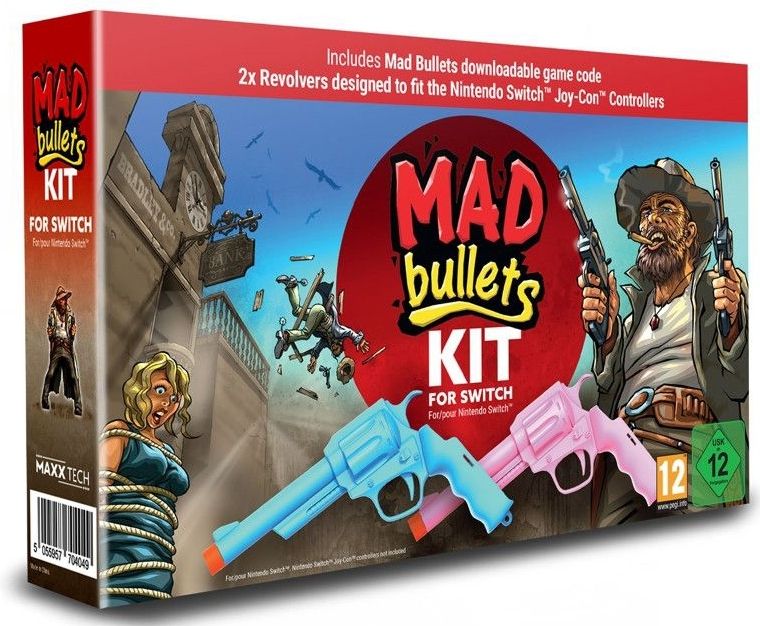 Mad Bullets Kit - Shooter - Nintendo Switch - Inclusief 2 Revolvers