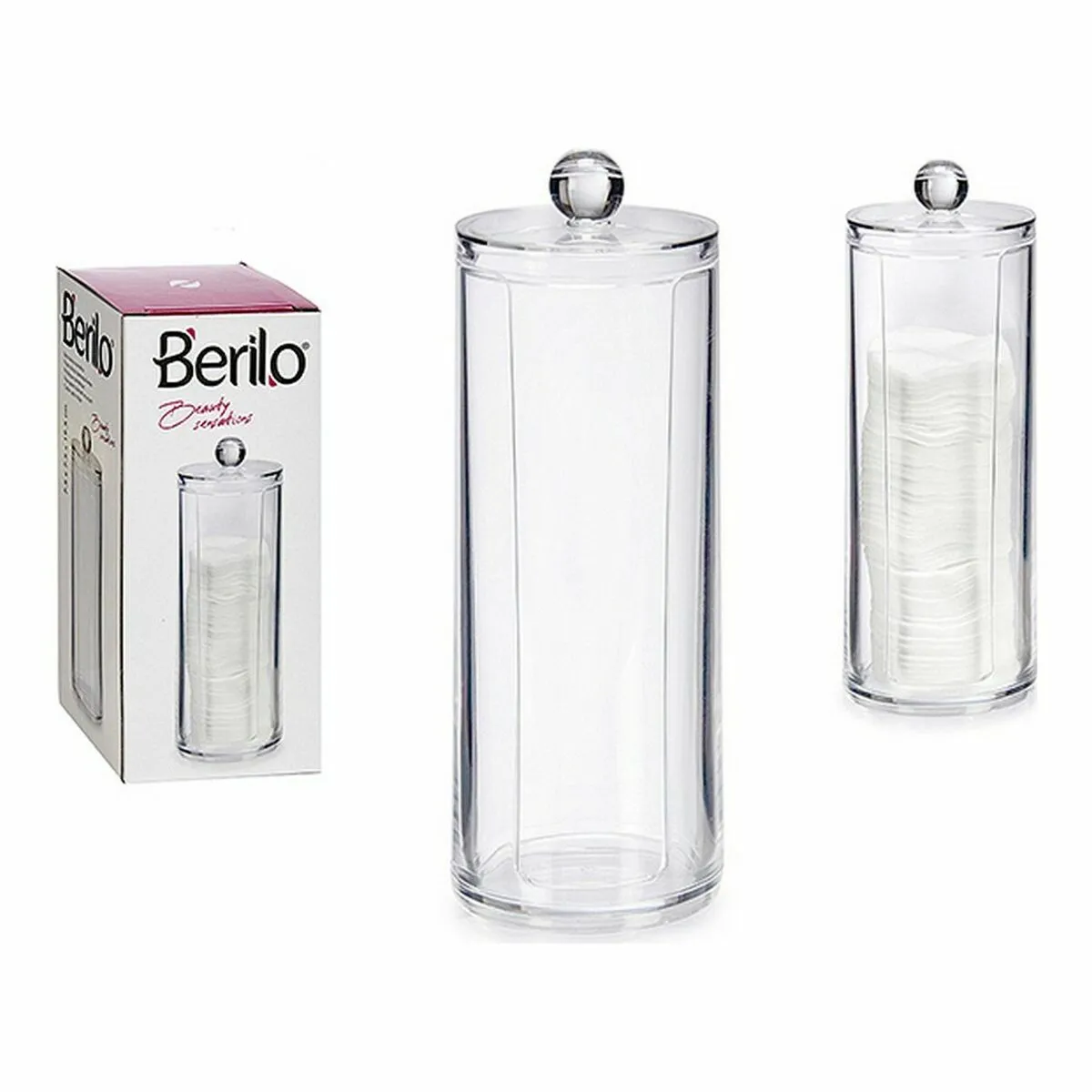 Berilo Organisateur disques démaquillants