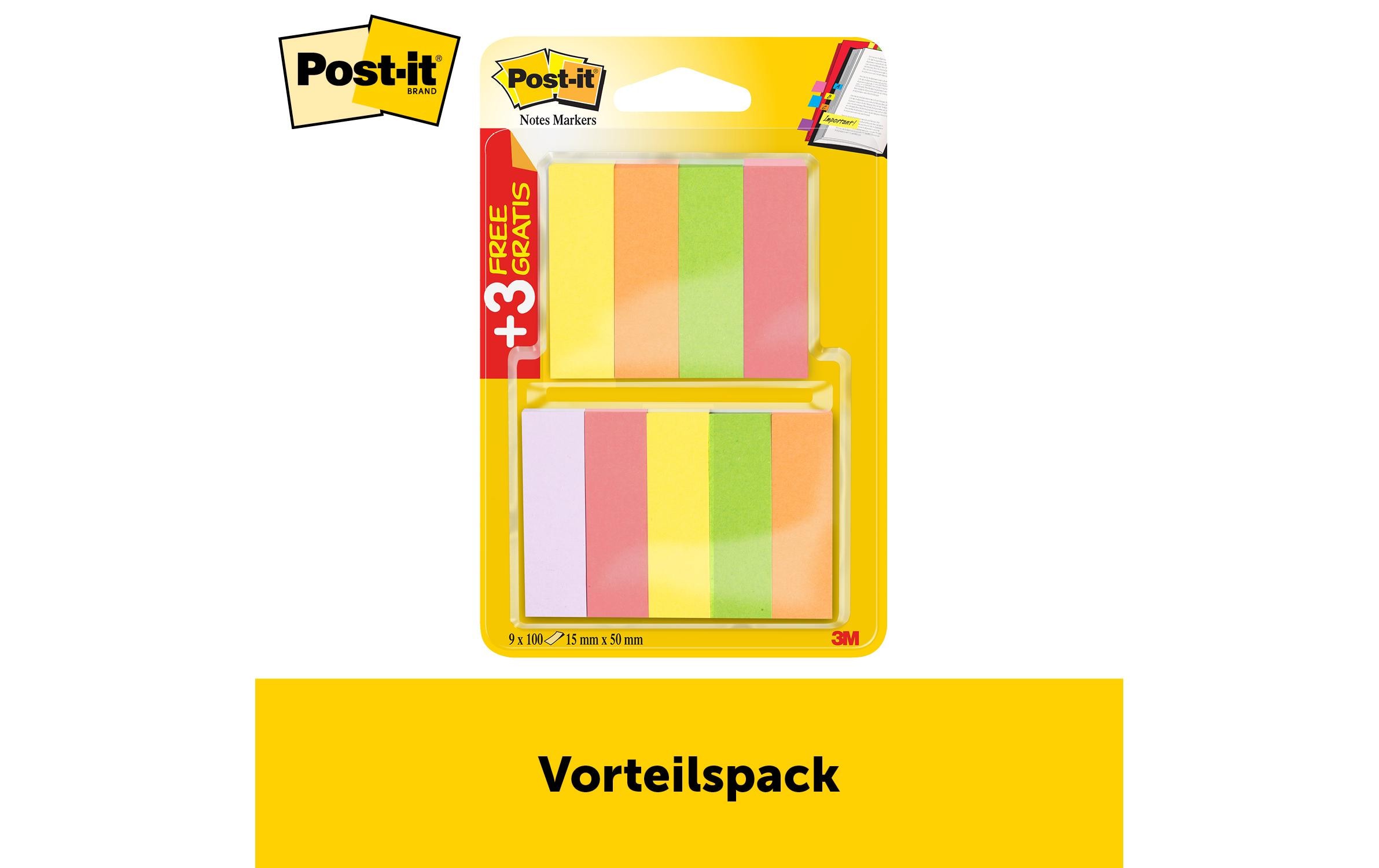 Page Marker Post-it Index 9 StückPost-it Index Marker aus Papier