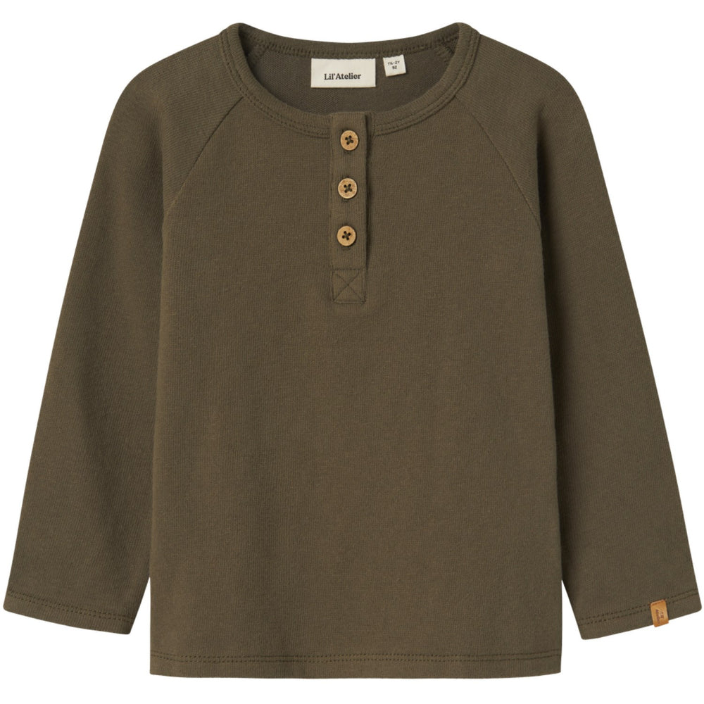 Køb Lil'Atelier Sea Turtle Nmmluno Ls Slim Top Lil