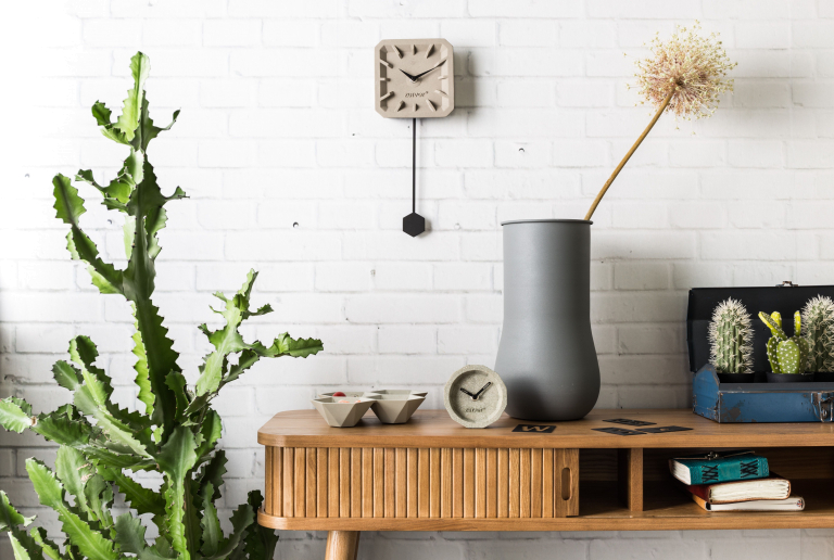 Zuiver Barbier sidetable console tafel eiken