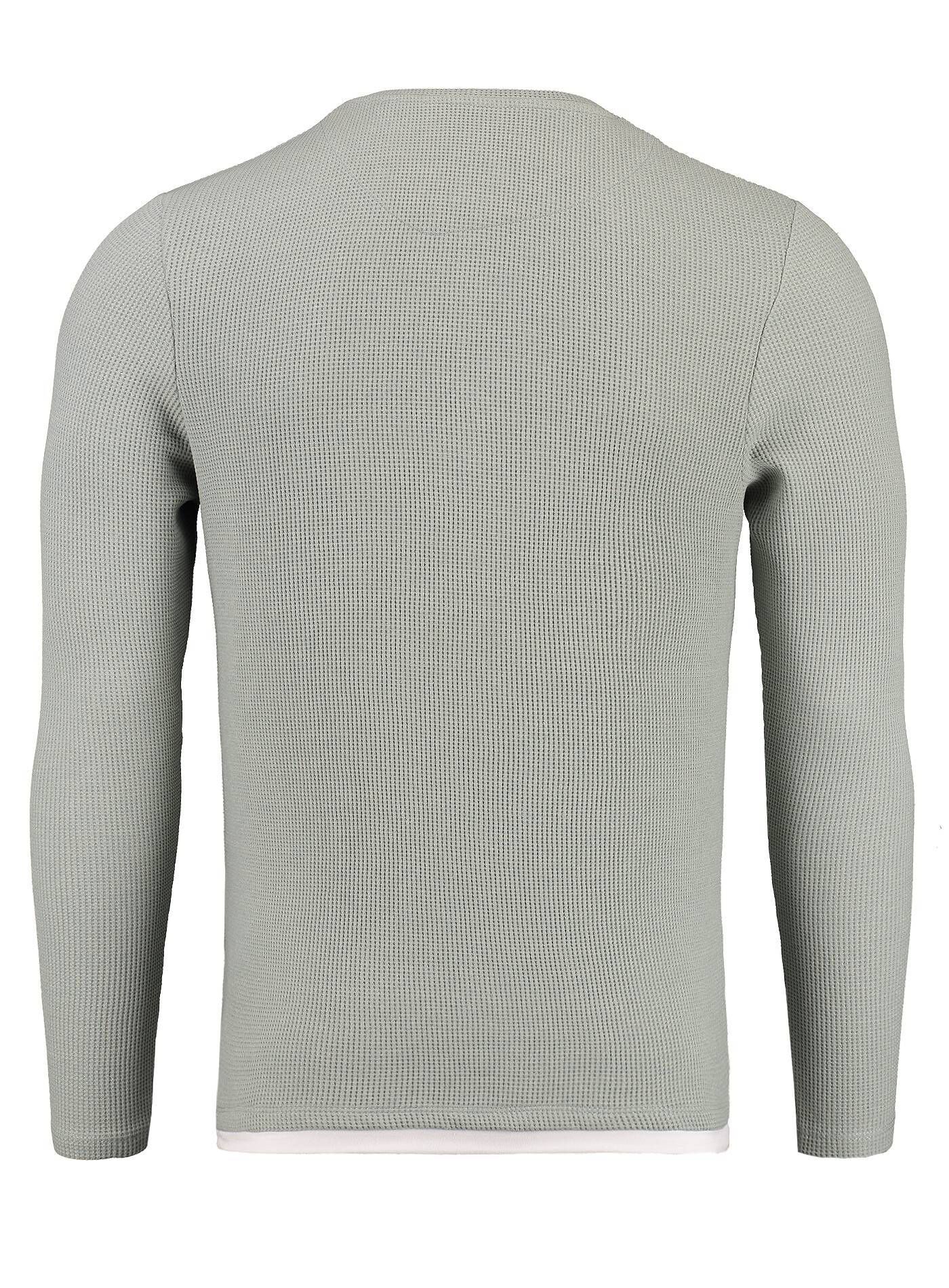 Key Largo| Herren Longsleeve MSW STEFANO ROUND