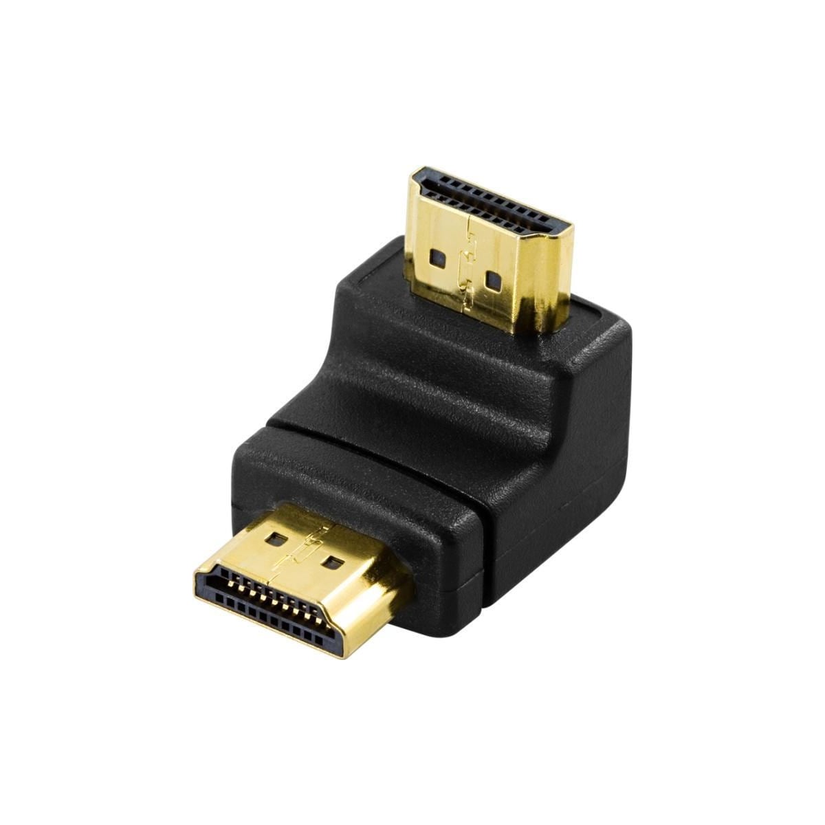 DeLOCK HDMI-adapter, 19-pin ha till ha, vinklad