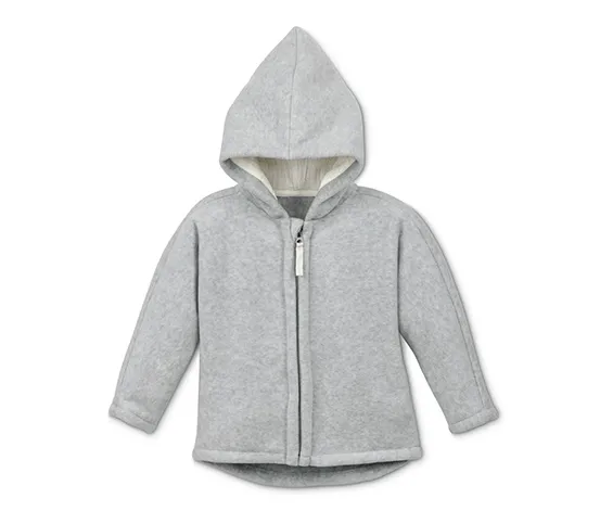 Fleecejacke mit recyceltem Material