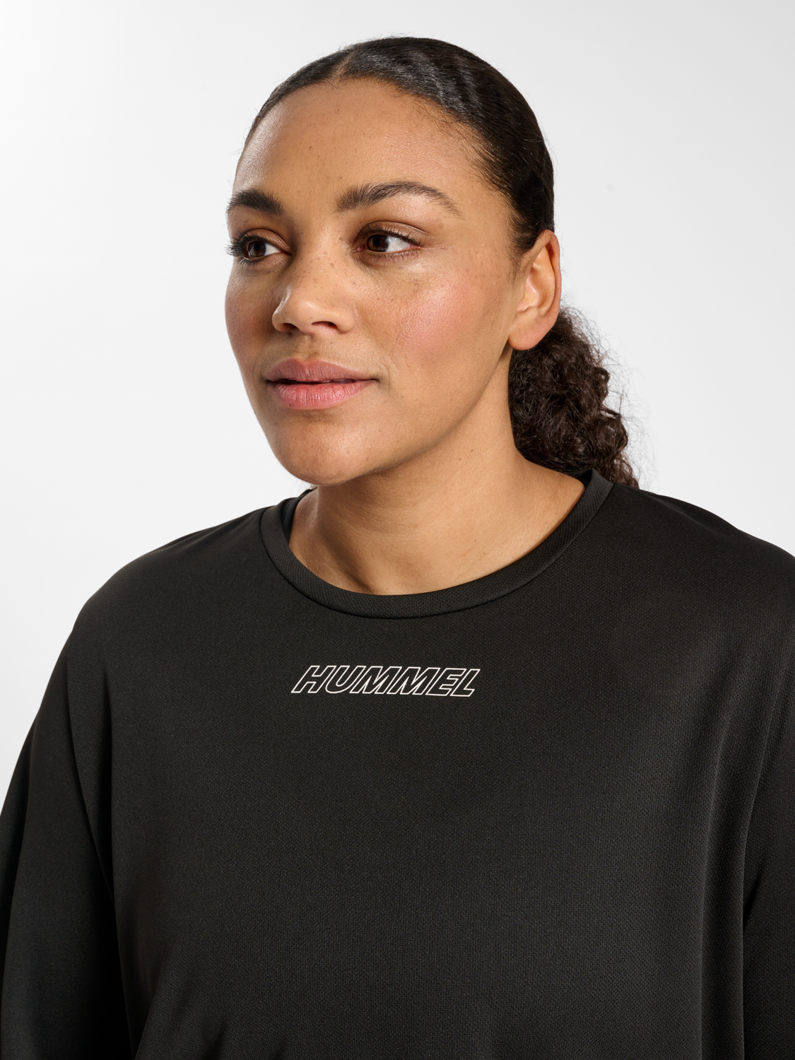 hmlTE CURVY T-SHIRT L/S PLUS