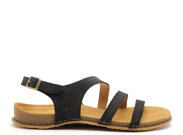 El naturalista nu pieds plats femme panglao n5811 noir