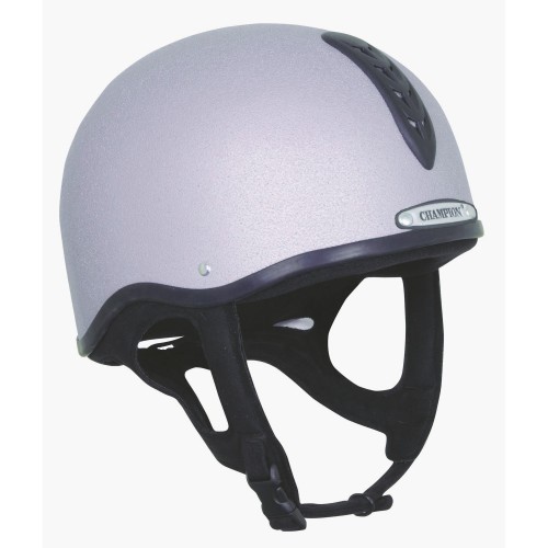 Capacete de equitação Junior X-air Plus, prata