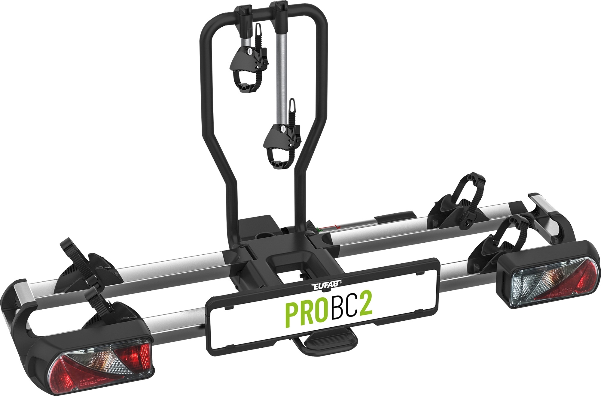 EUFAB Fahrradträger PROBC2 für 2 Fahrräder, E-Bike geeignet