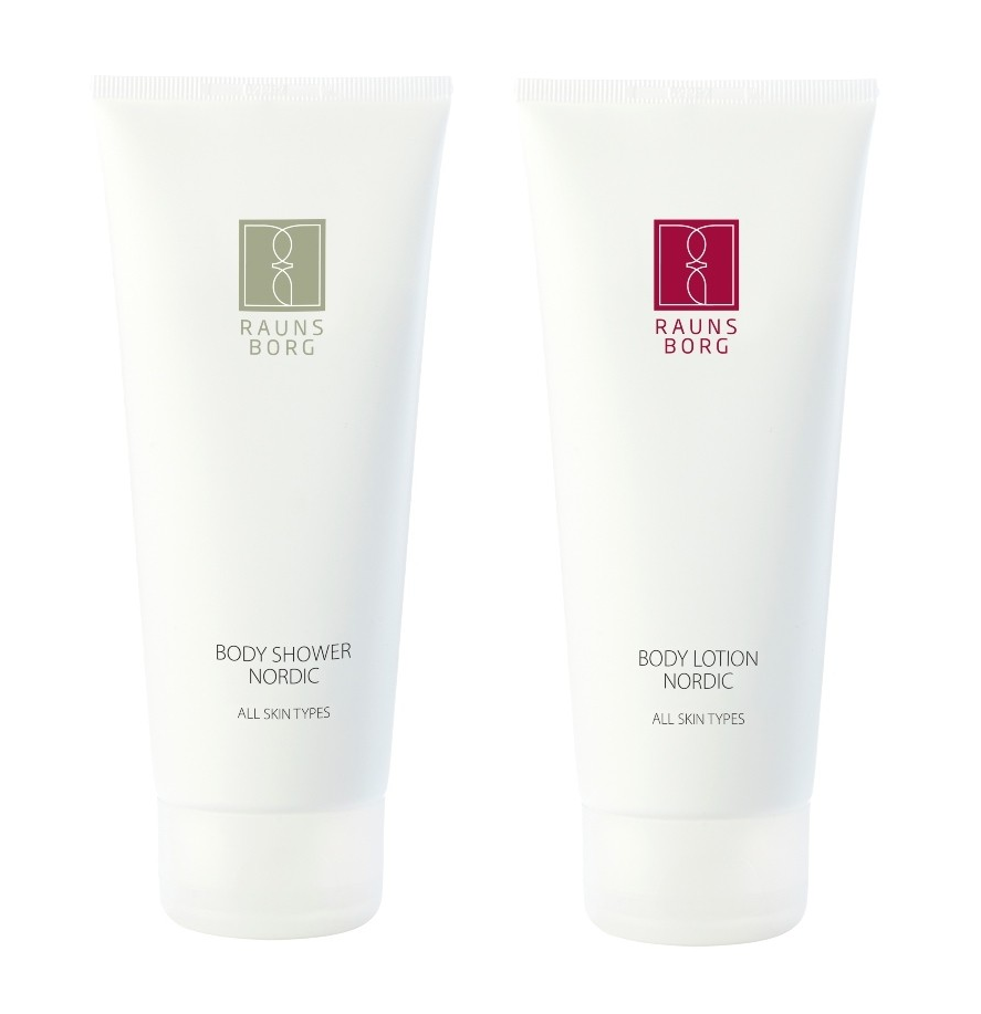 Raunsborg - Body Shower Til Alle Hudtyper 200 ml+Body Lotion Til Alle Hudtyper 200 ml