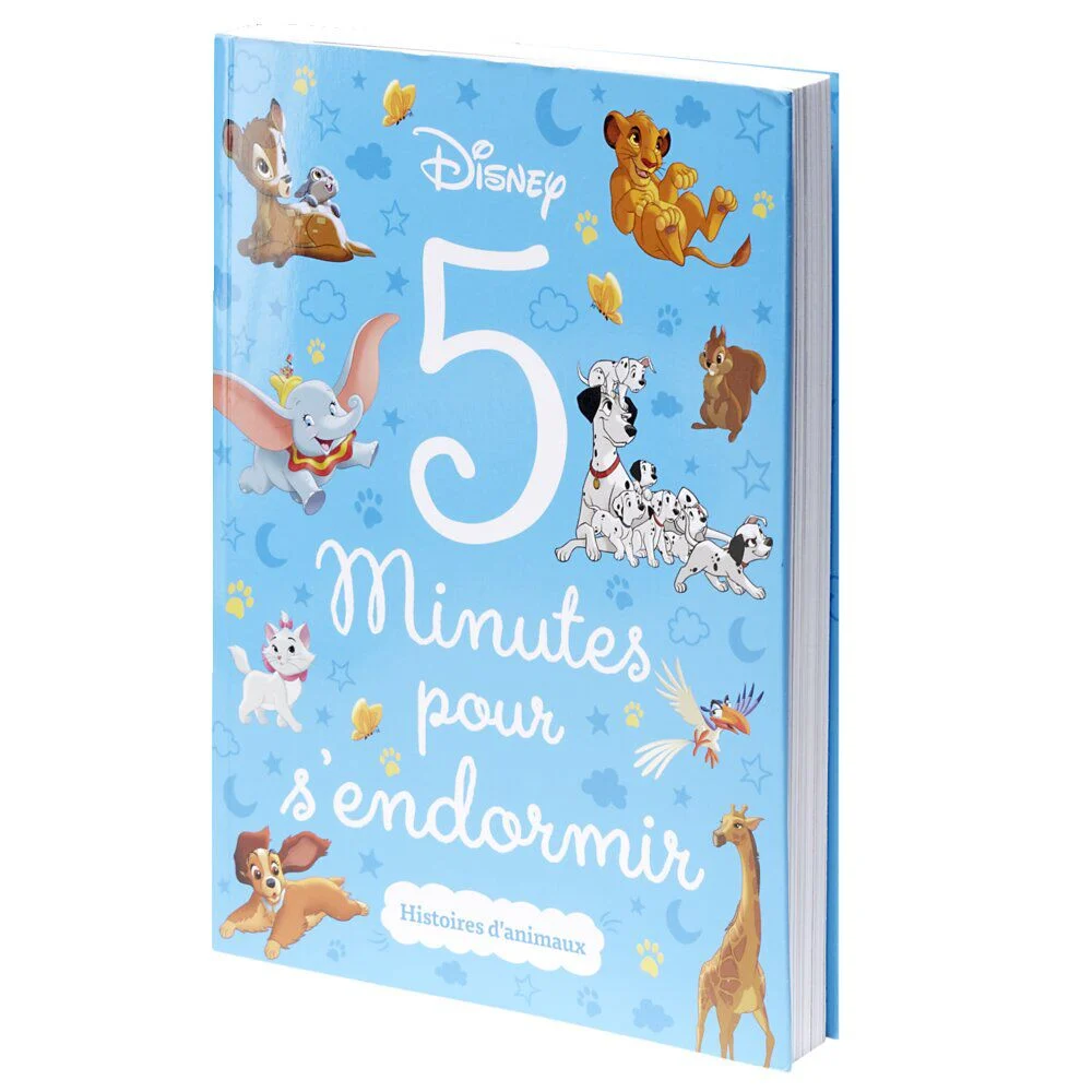 Livre d'histoire Disney 5 minutes pour s'endormir - Les grands classiques