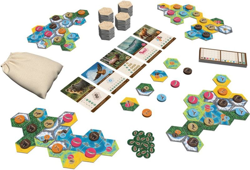 Cascadia - Familiespel - Bordspel - Engelstalig