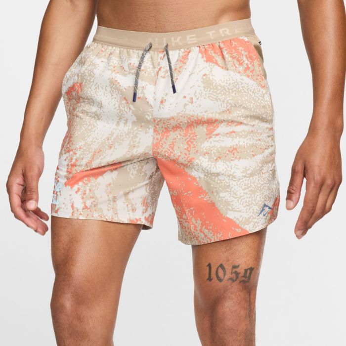 Nike Herre Shorts Dri-FIT Trail Stride MB 7 Inch Shorts Brun