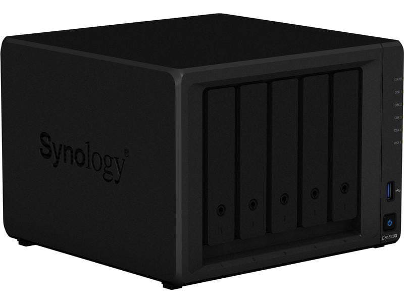 Synology NAS DiskStation DS1522  5-bay NAS mit 5 Laufwerkschächten