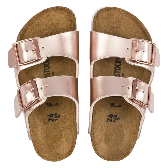 Birkenstock Arizona Electric Metallic Slippers Junior