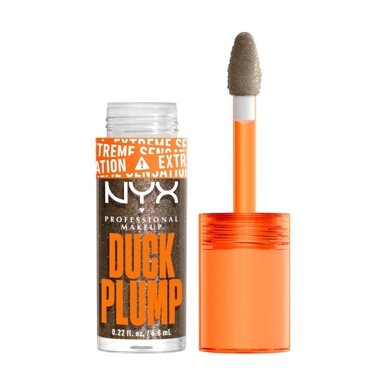 NYX Professional Makeup Duck Plump Lipgloss20 QUAZY SILVER