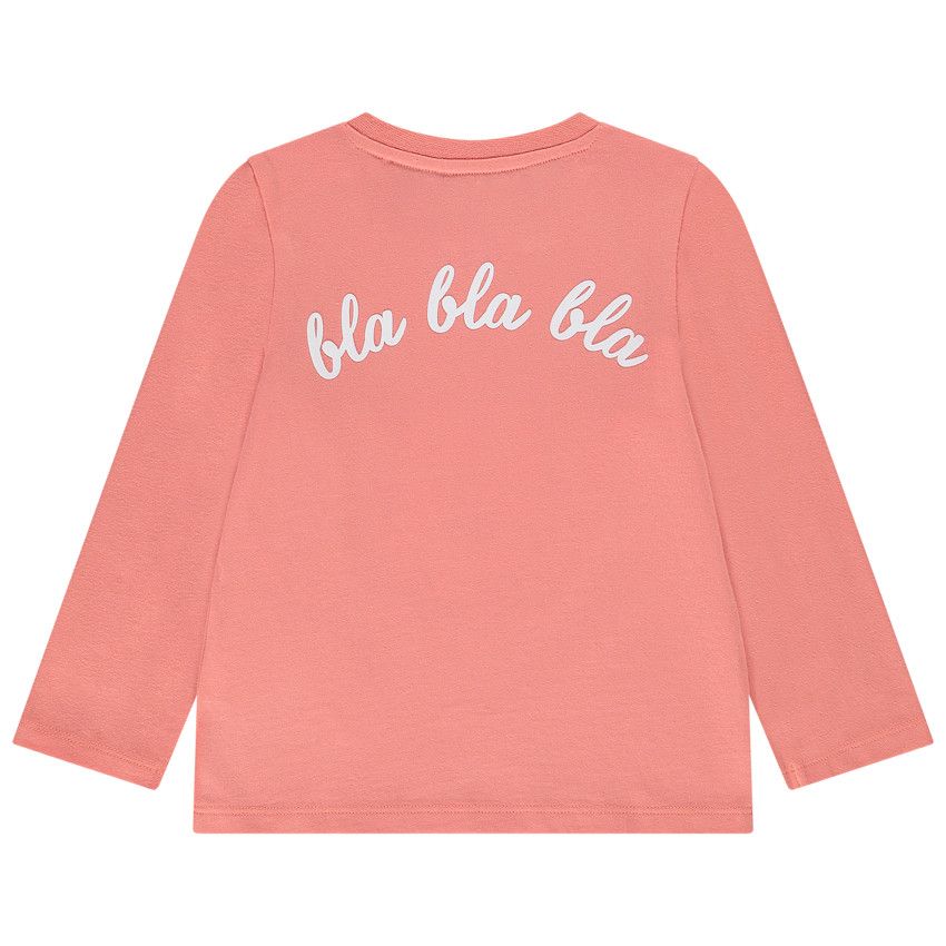T-shirt manches longues print Mickey Disney pour bébé garçon - Fuchsia