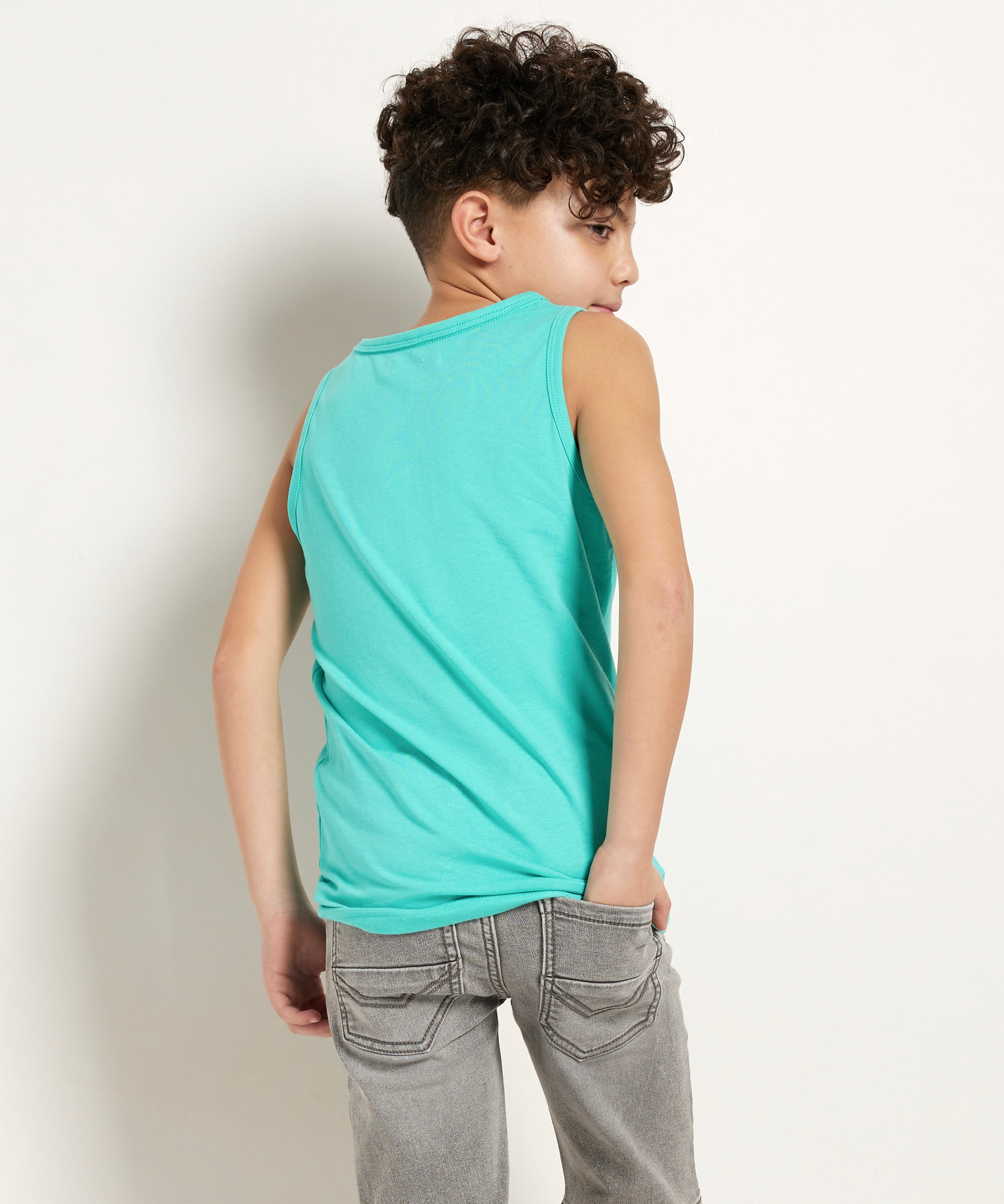 singlet met frontprint