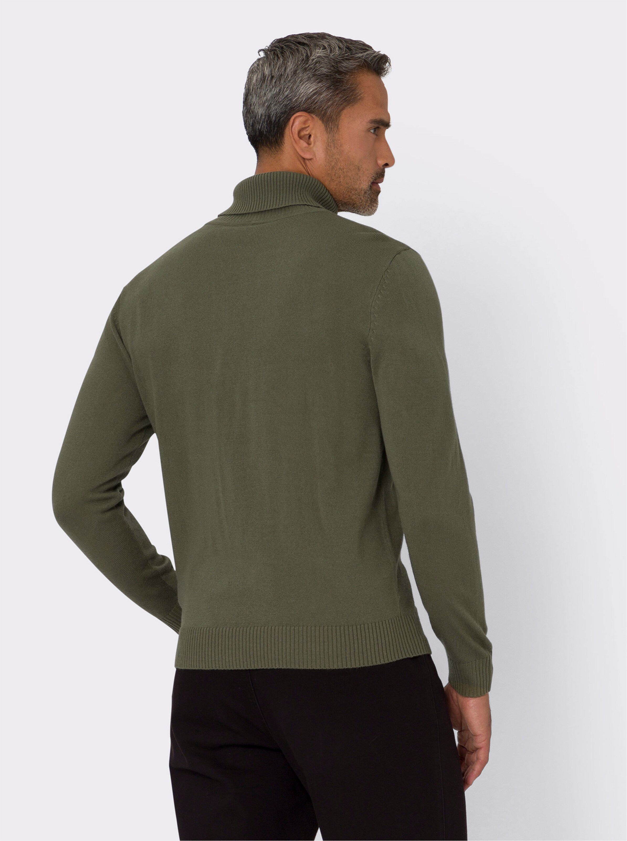 Rollkragen-Pullover