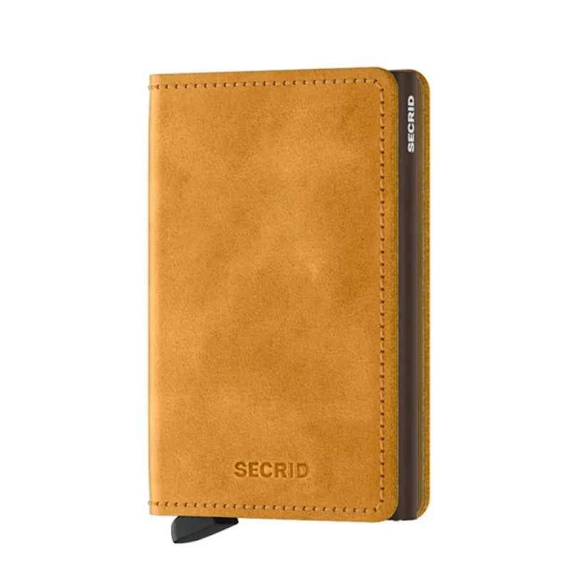 Secrid Slim Wallet Vintage Ochre