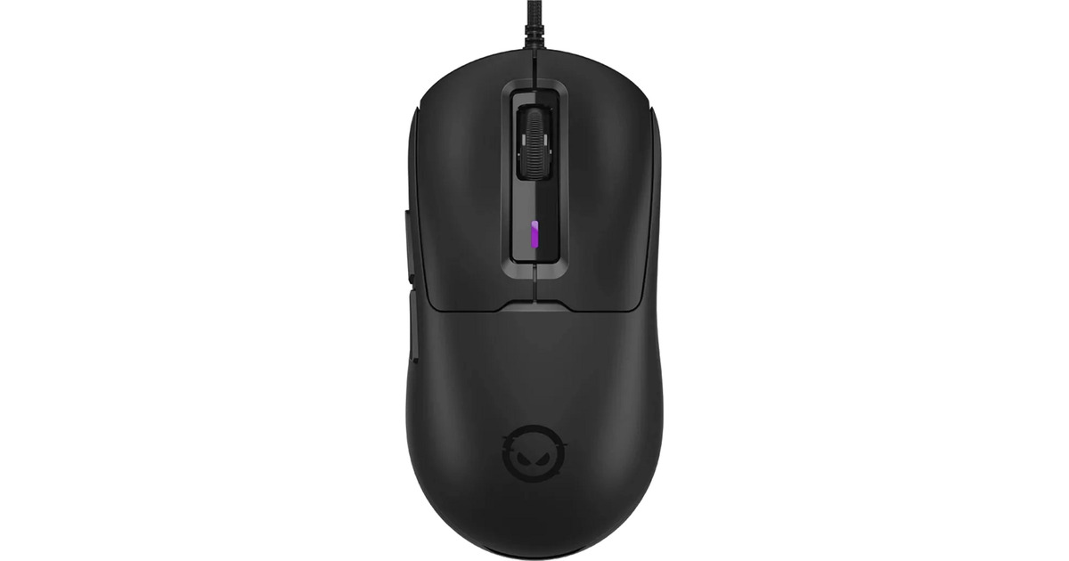 LORGARMSA10 gaming muis  (Zwart, 100 - 12000 dpi, Ultralight, RGB)