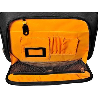 Exacompta Exactive - Valisette trolley business - noir, orange