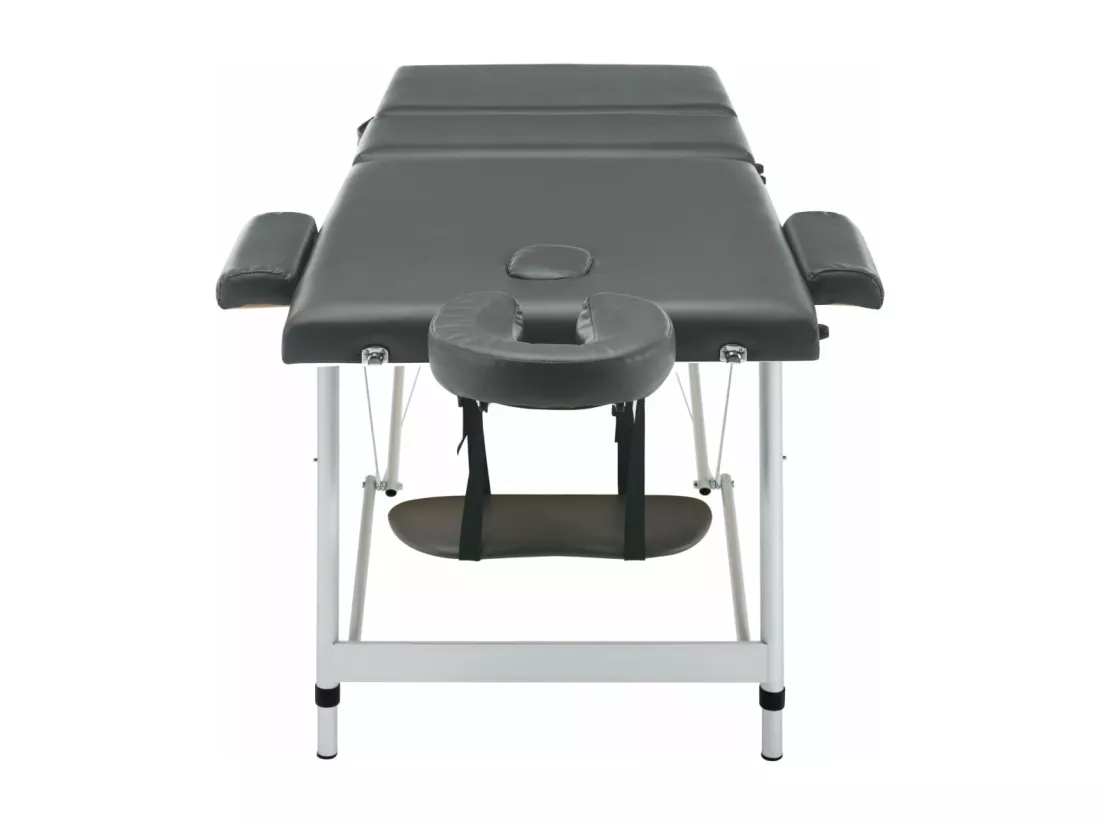 Table de massage avec aluminium 186 x 68 x 59 cm 02_0001798