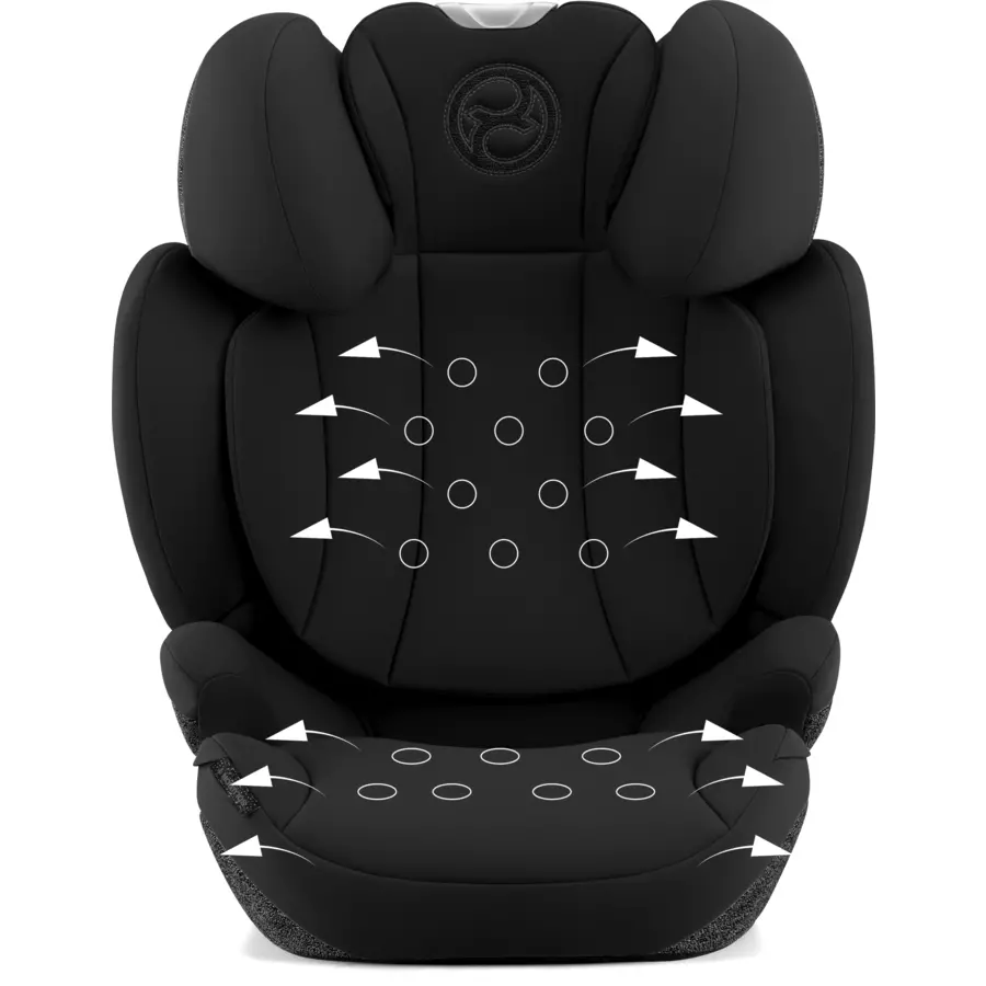 cybex PLATINUM Kindersitz Solution T I-Fix Sepia Black