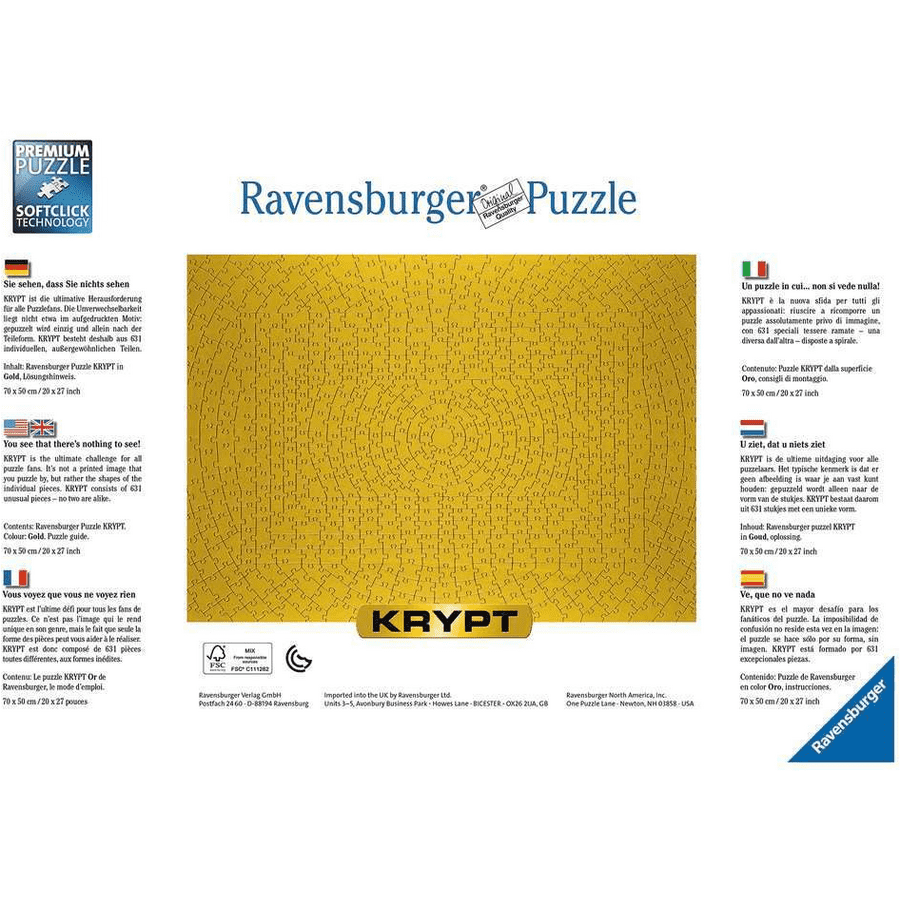 Ravensburger Krypt Gold bunt