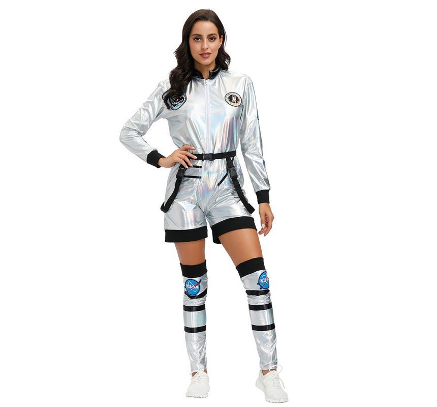Bolgivy - Halloween koppel matchend astronaut cosplay kostuum (verschillende ontwerpen)