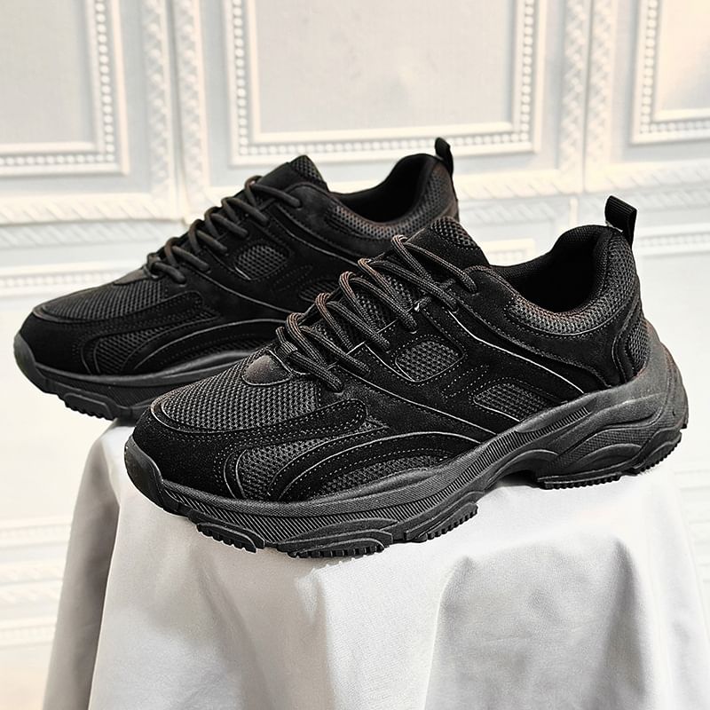 Tanzanite - Mesh Panel Veterschoenen