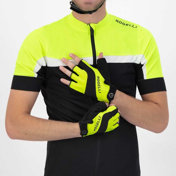 Rogelli Phoenix II Cykelhandsker, Fluor