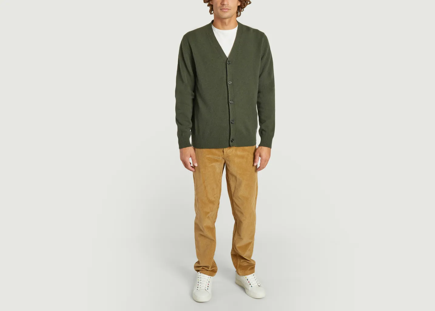 Cardigan Adam en Laine Norse Projects
