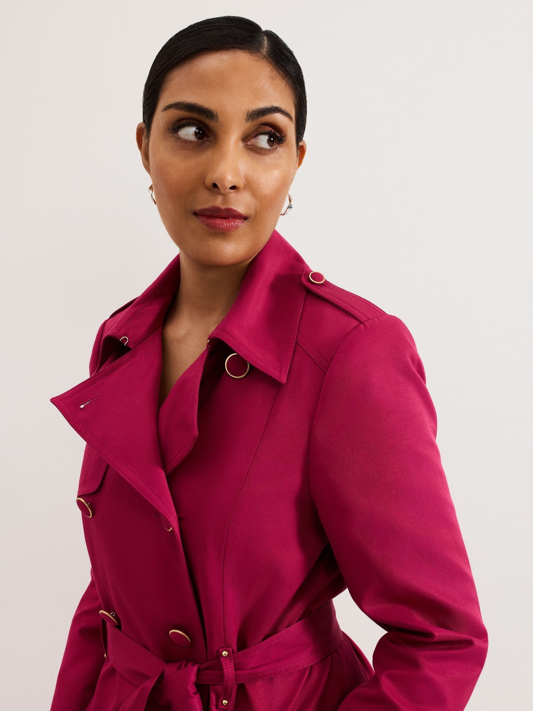 Phase Eight Cheryl Petite Trench Coat