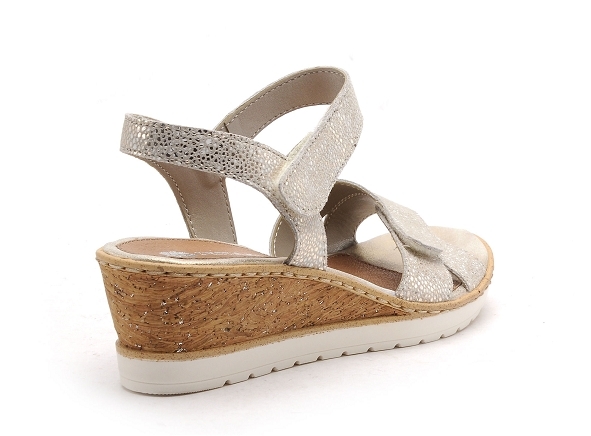 Remonte nu pieds talons femme r6252 or