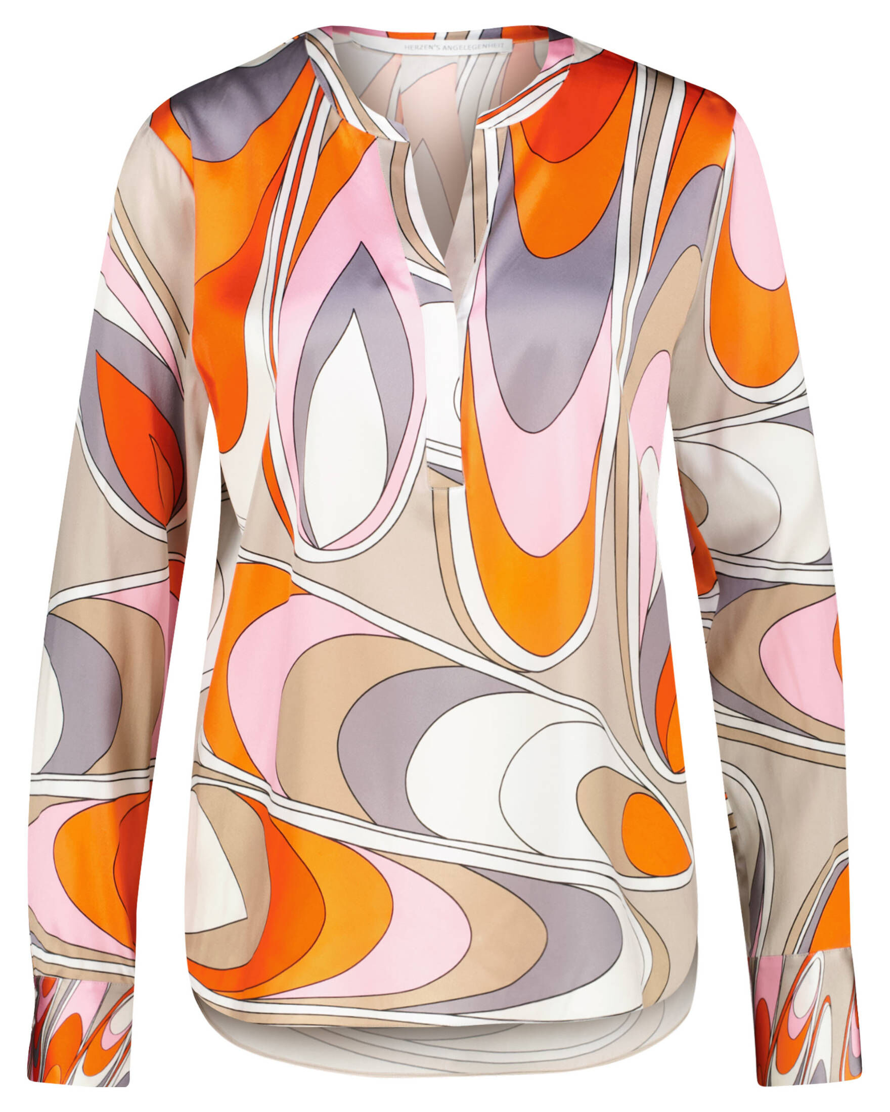 herzen'S angelegenheit| Damen Bluse mit Seide