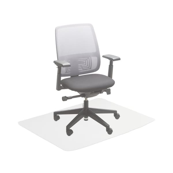 Transparent gulvbelegg kontorstol