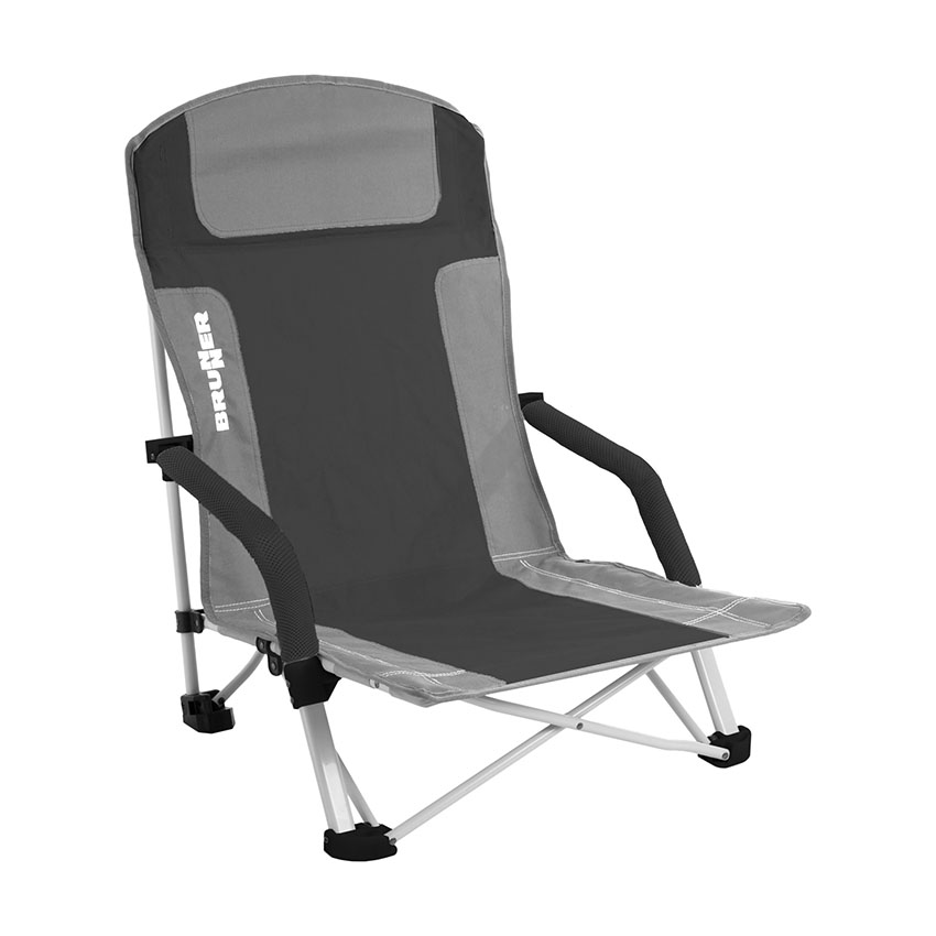 Brunner Bula strandstoel - Black/Grey