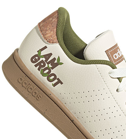 adidas Performance Schuhe - Advantage Groot K - Creme/Grün m. Pr