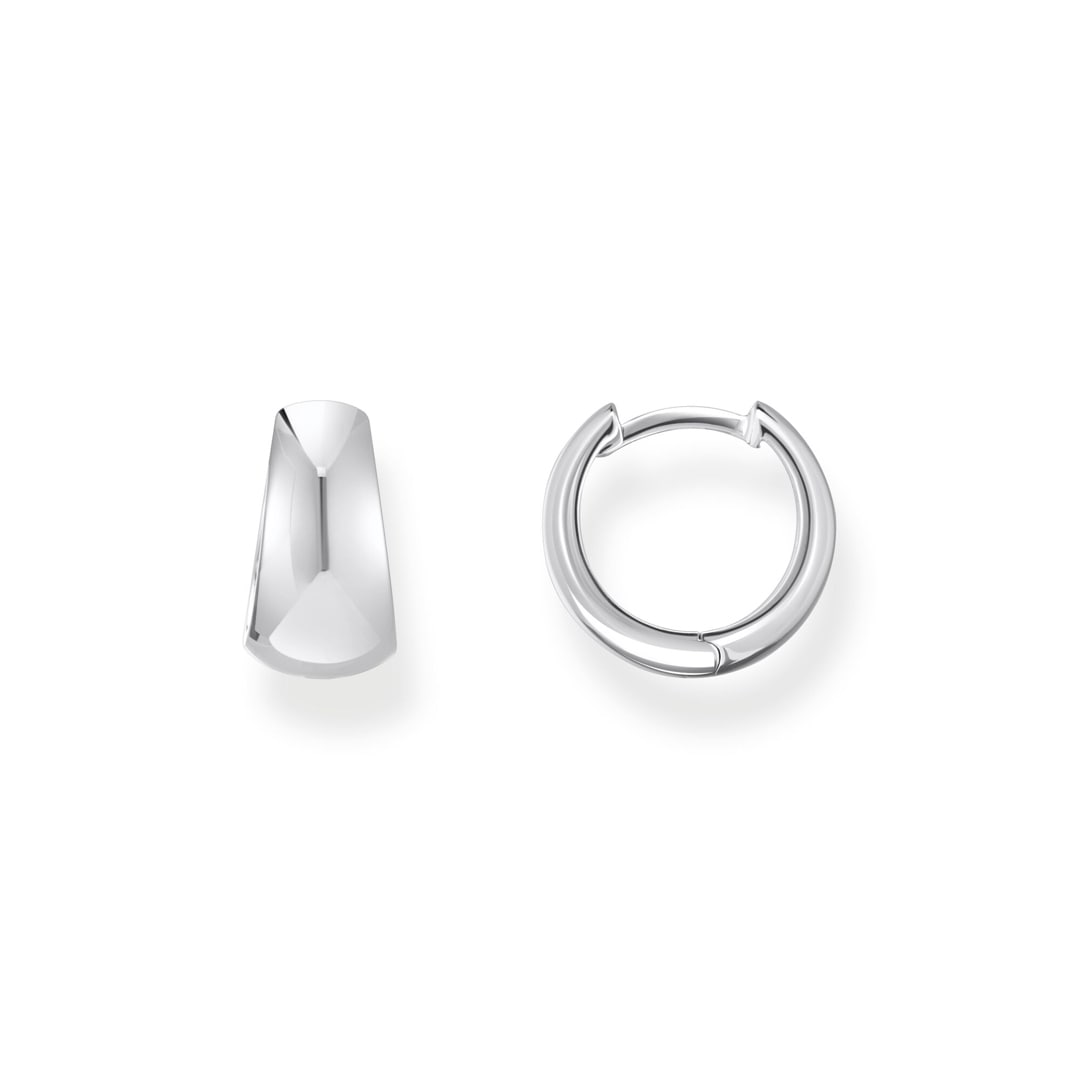 Thomas Sabo Hoop Earrings Creolen Trapezform Silber