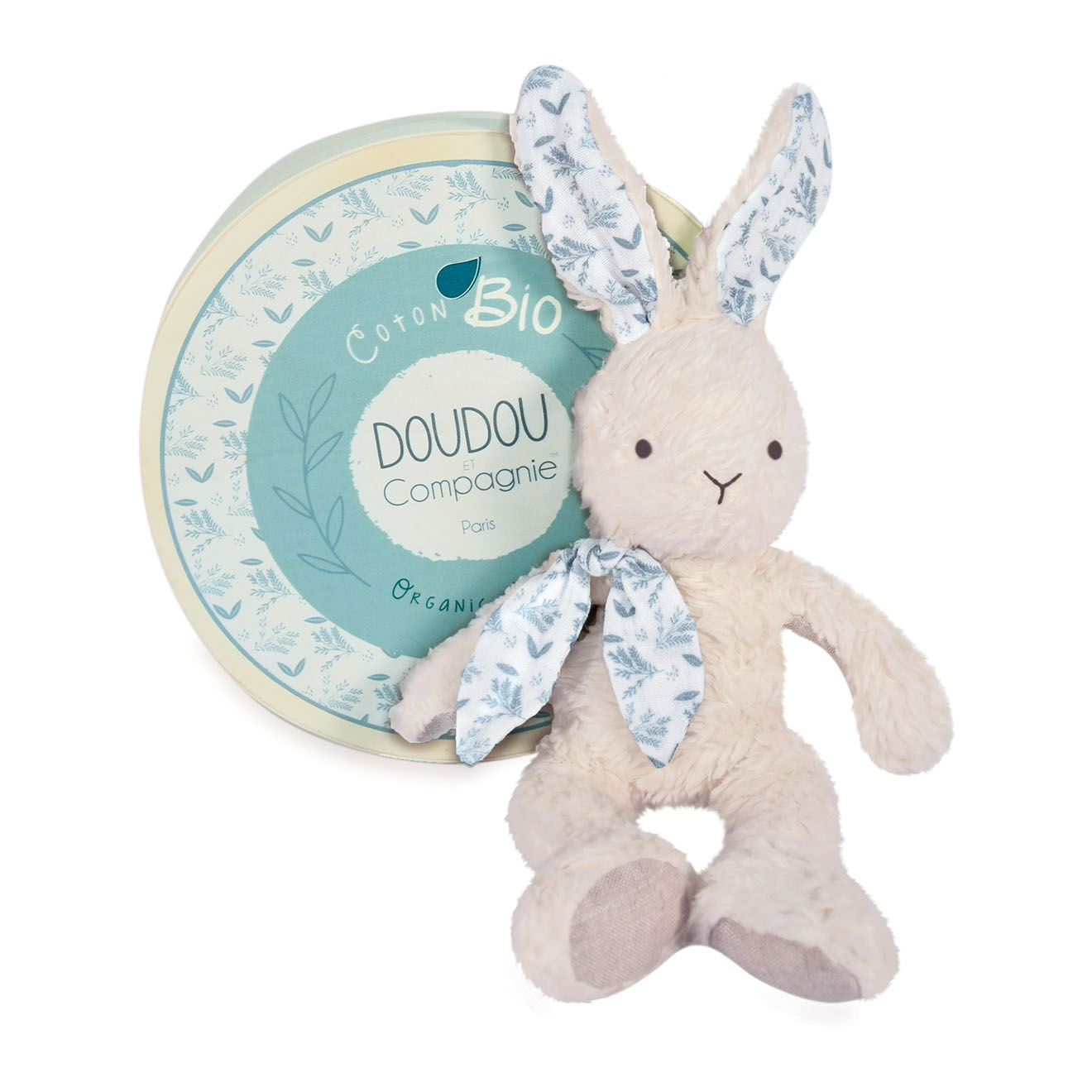 Doudou et Compagnie Pantin lapin blanc