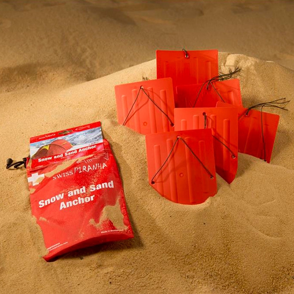 Swiss Piranha SSA Schnee und Sand Anker 6er Set 43 g